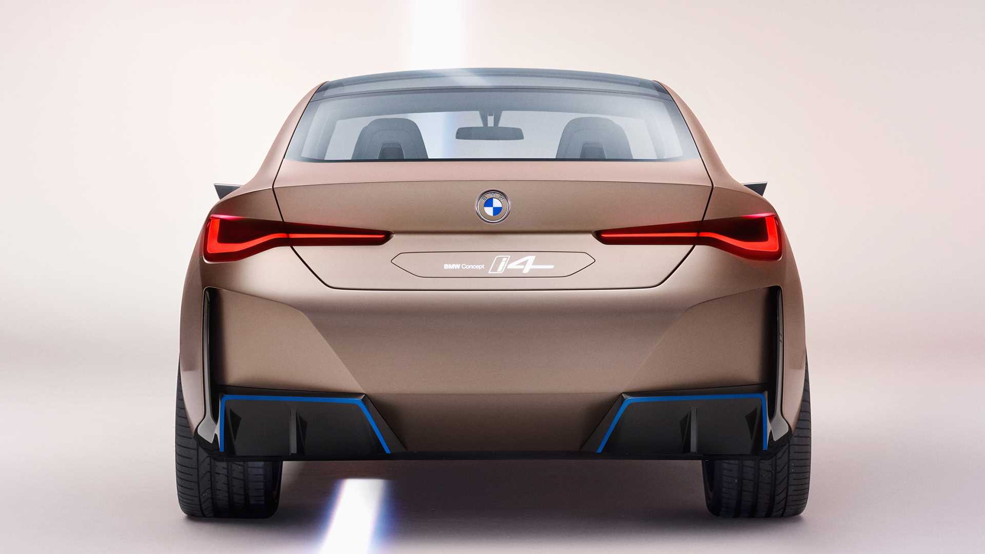 2020 BMW i4 Concept Rear Wallpapers #13 of 64