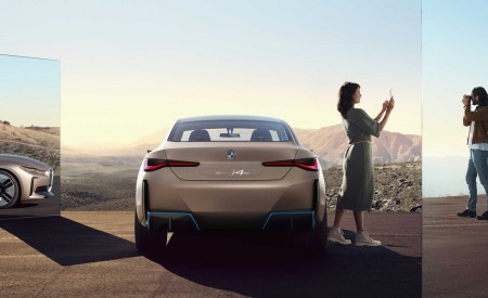 2020 BMW i4 Concept Rear Wallpapers 450x275 (5)