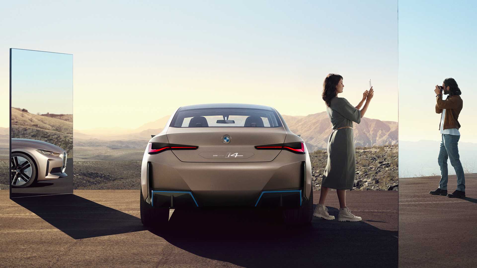 2020 BMW i4 Concept Rear Wallpapers (5)