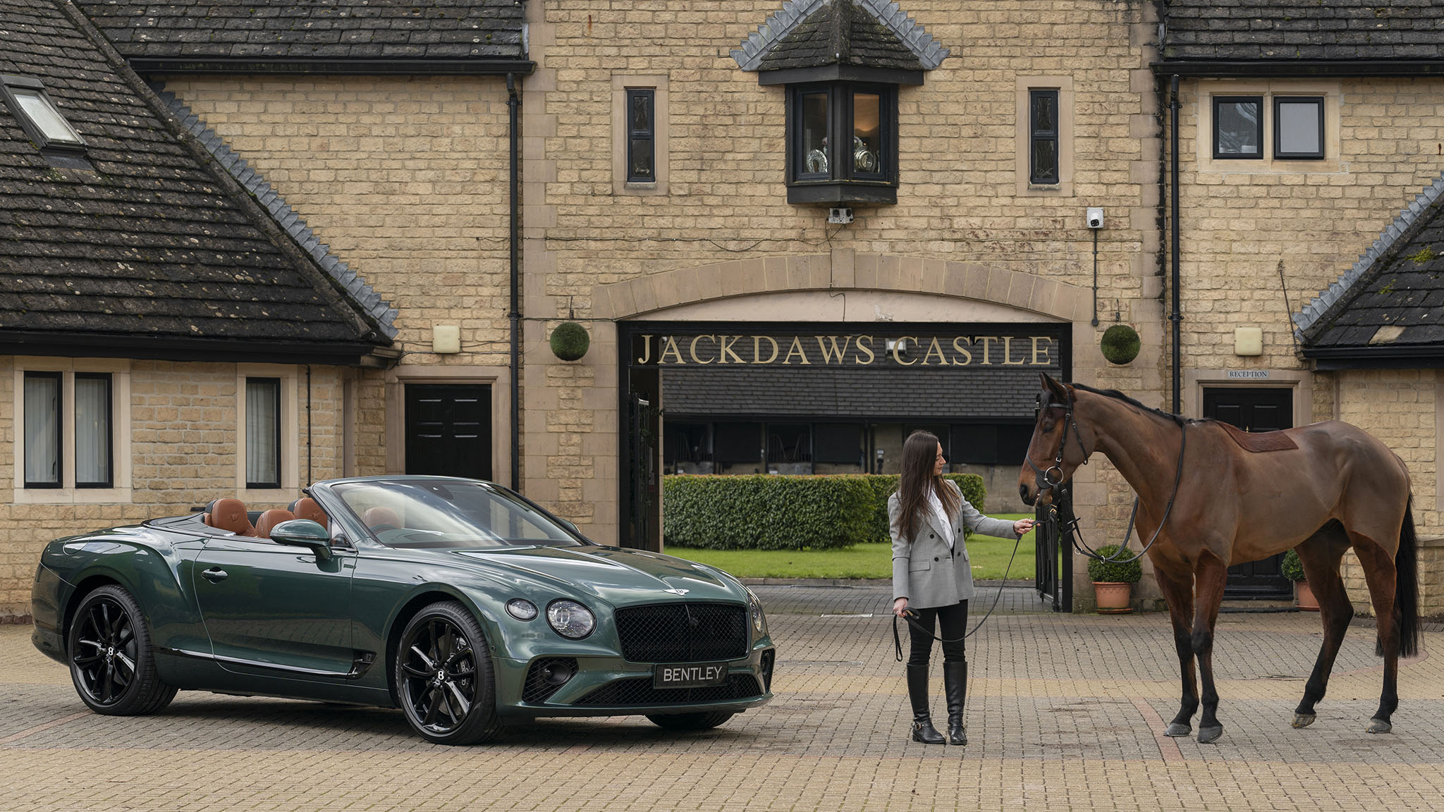 2020 Bentley Continental GT Convertible Equestrian Edition Front Three-Quarter Wallpapers #1 of 10