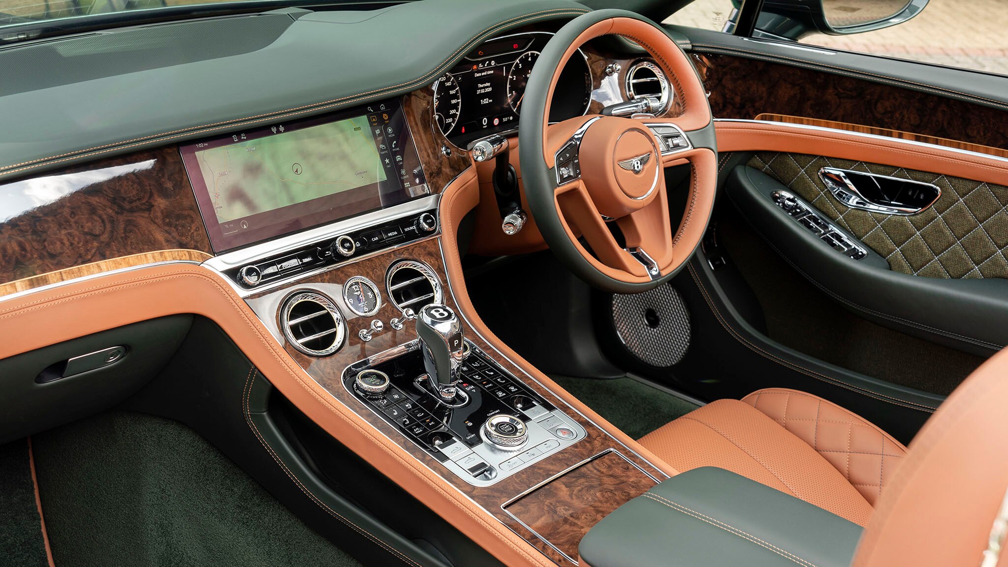 2020 Bentley Continental GT Convertible Equestrian Edition Interior Wallpapers (5)