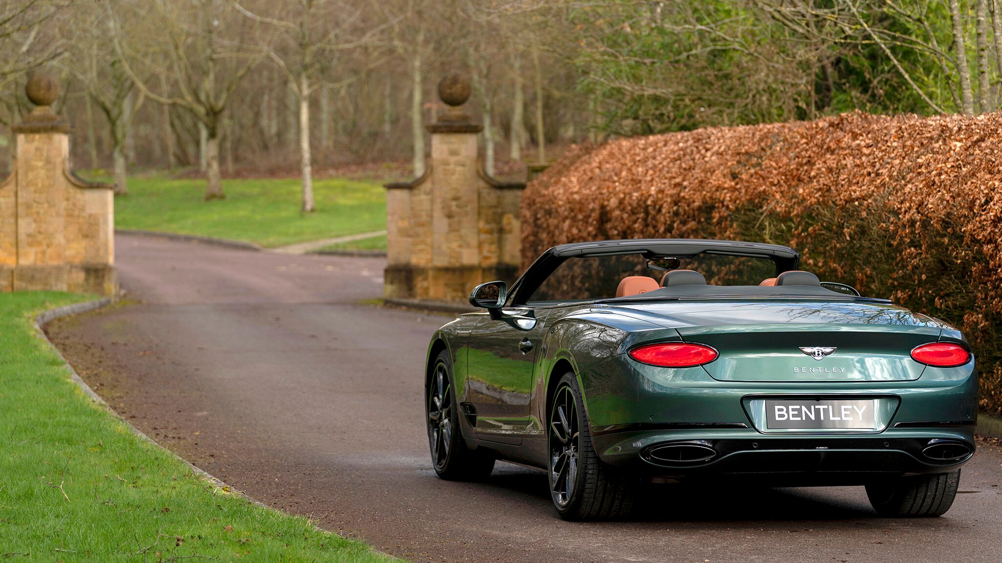 2020 Bentley Continental GT Convertible Equestrian Edition Rear Wallpapers #2 of 10