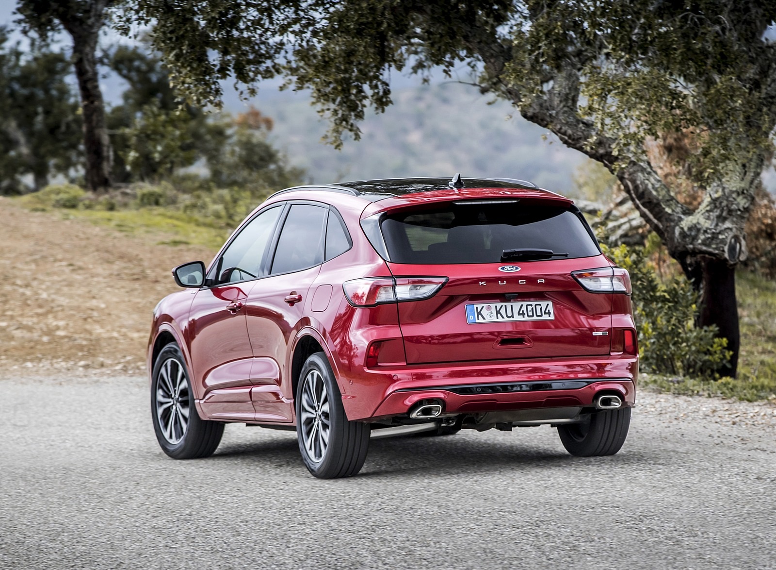 2020 Ford Kuga Hybrid ST-Line Rear Three-Quarter Wallpapers #7 of 35