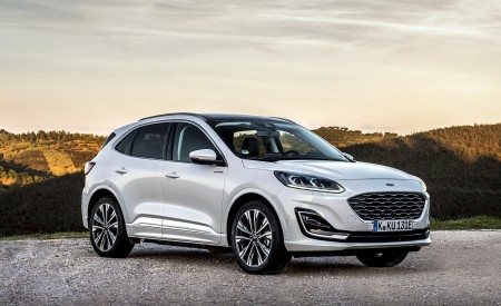 2020 Ford Kuga Plug-In Hybrid Vignale Front Three-Quarter Wallpapers 450x275 (8)