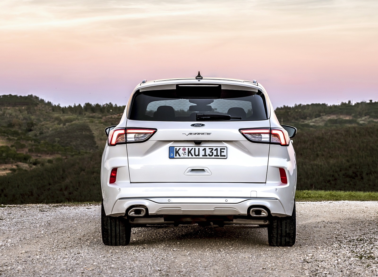 2020 Ford Kuga Plug-In Hybrid Vignale Rear Wallpapers #11 of 32
