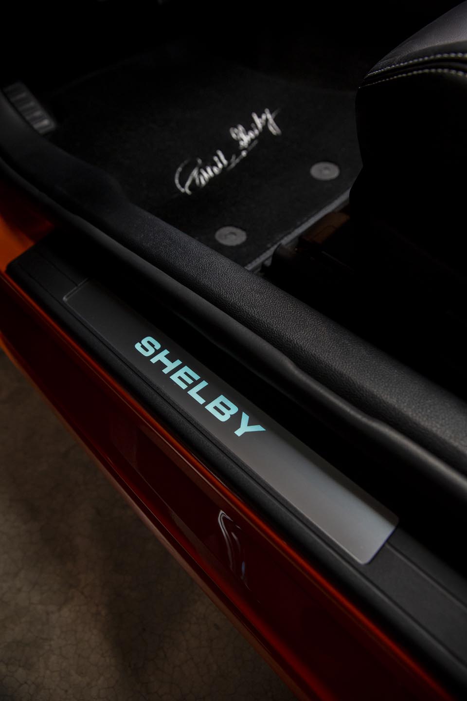 2020 Ford Mustang Carroll Shelby Signature Series Door Sill Wallpapers #53 of 53