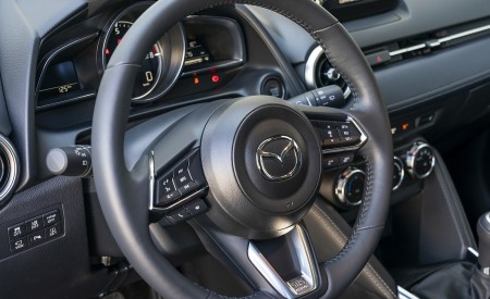 2020 Mazda2 (Color: Machine Grey) Interior Steering Wheel Wallpapers 450x275 (179)