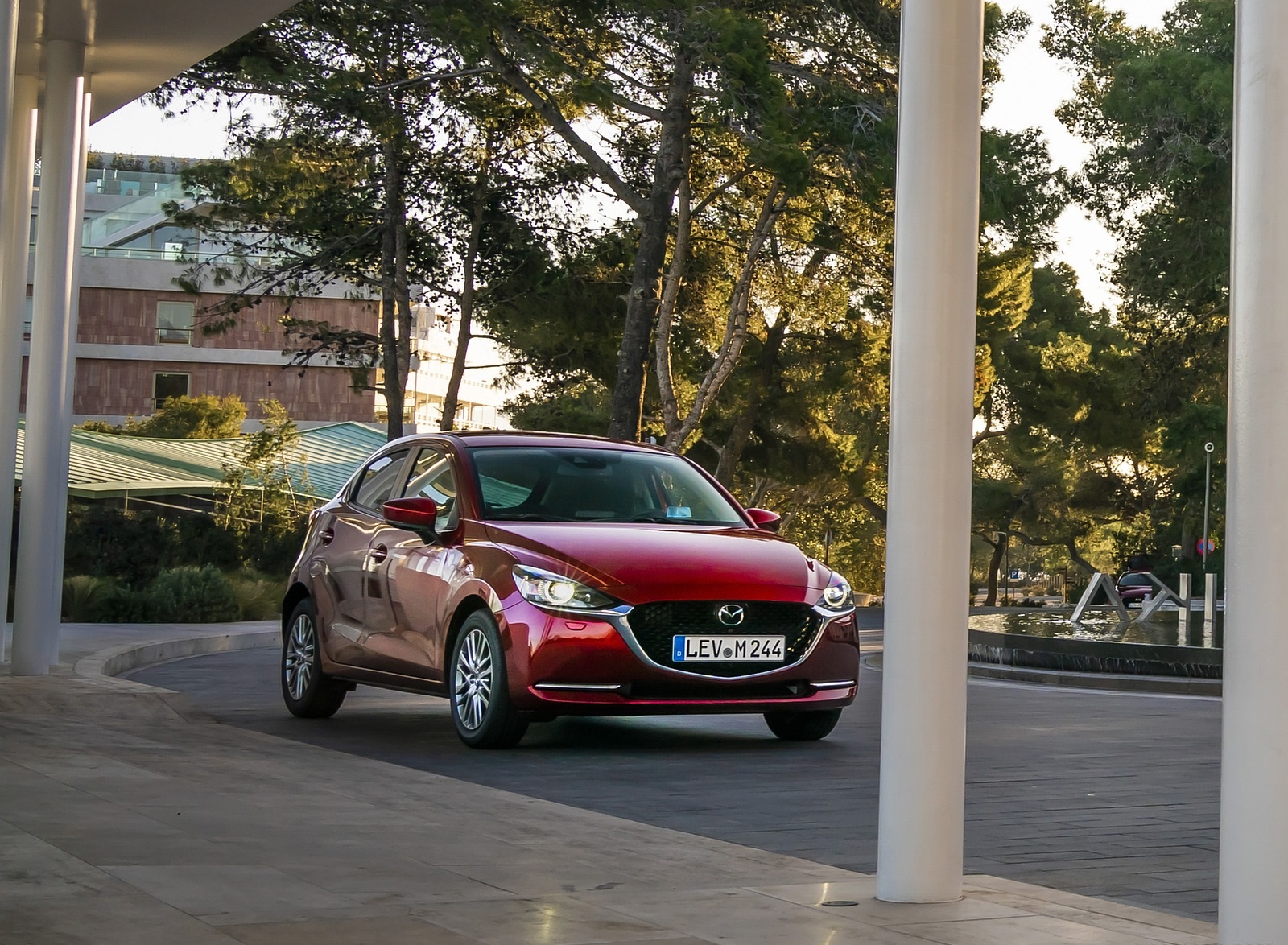 2020 Mazda2 (Color: Red Crystal) Front Three-Quarter Wallpapers #77 of 180