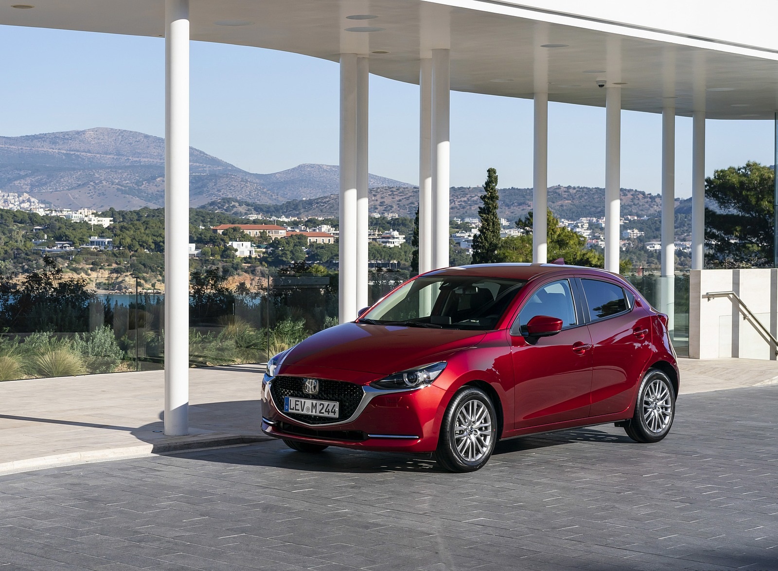 2020 Mazda2 (Color: Red Crystal) Front Three-Quarter Wallpapers #72 of 180