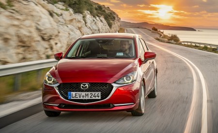 2020 Mazda2 (Color: Red Crystal) Front Wallpapers 450x275 (17)