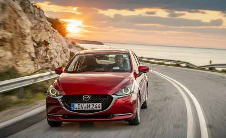 2020 Mazda2 (Color: Red Crystal) Front Wallpapers 450x275 (7)