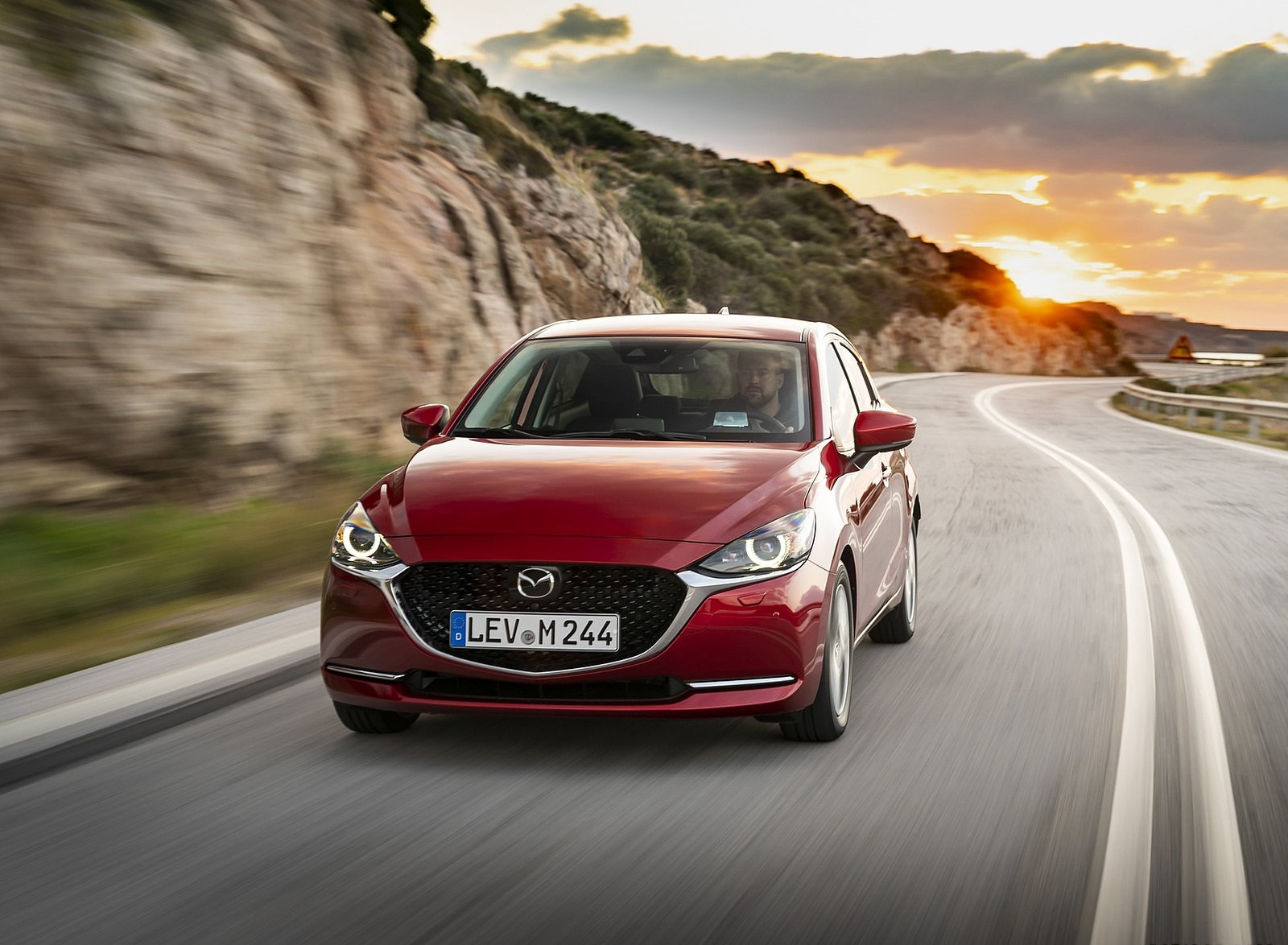 2020 Mazda2 (Color: Red Crystal) Front Wallpapers (1). Download Wallpaper