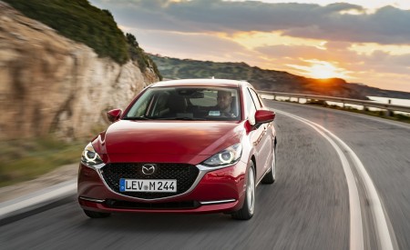 2020 Mazda2 (Color: Red Crystal) Front Wallpapers 450x275 (8)