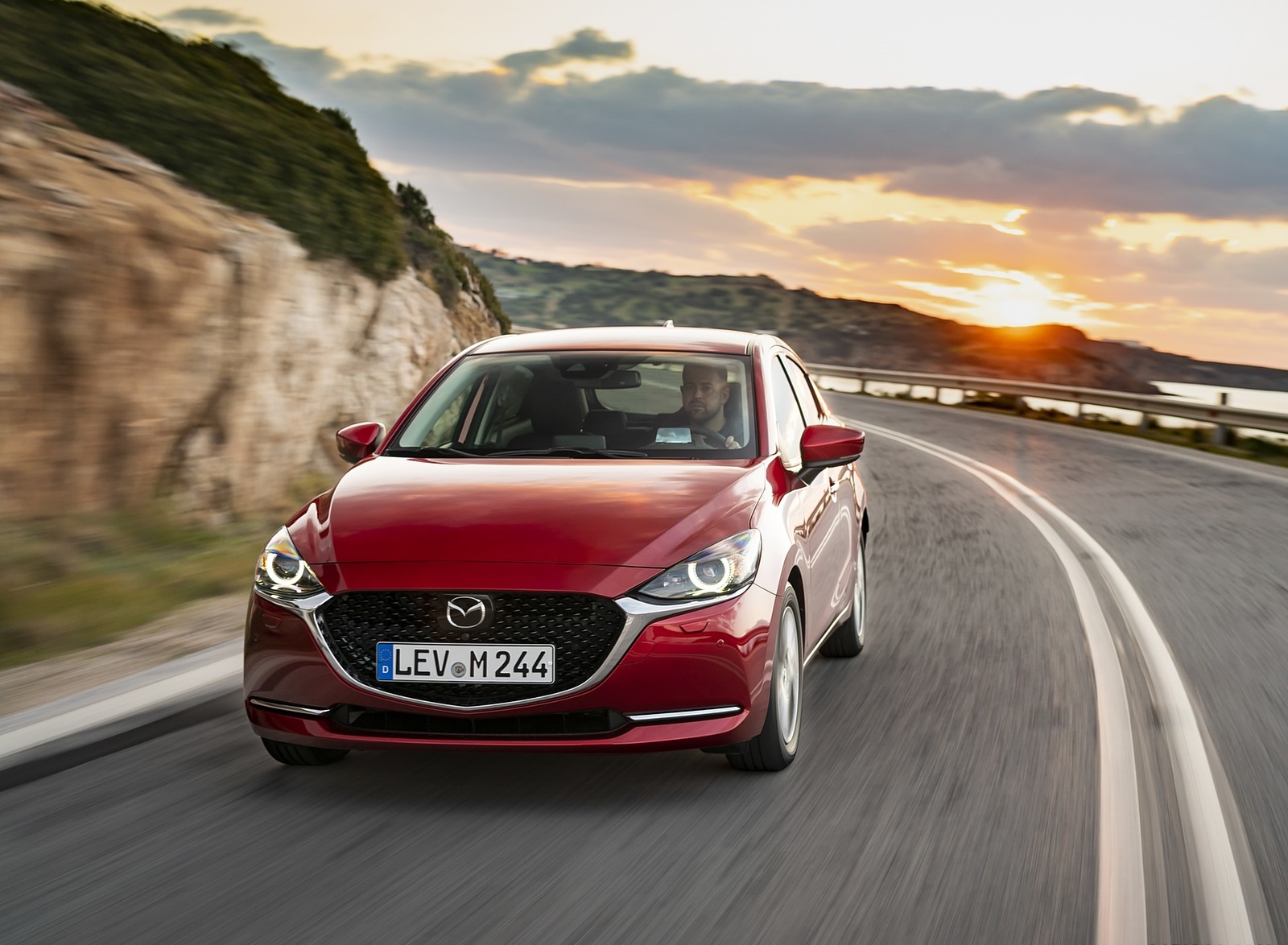 2020 Mazda2 (Color: Red Crystal) Front Wallpapers (8)