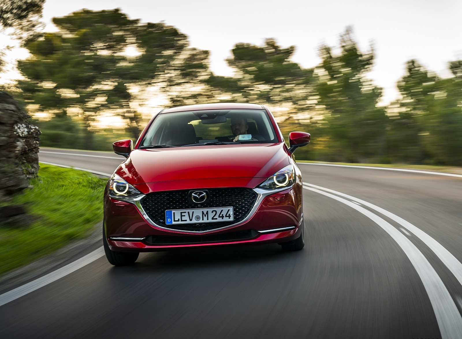 2020 Mazda2 (Color: Red Crystal) Front Wallpapers (9)