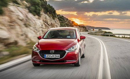 2020 Mazda2 (Color: Red Crystal) Front Wallpapers 450x275 (21)