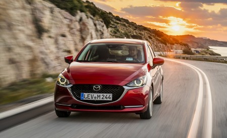 2020 Mazda2 (Color: Red Crystal) Front Wallpapers 450x275 (11)