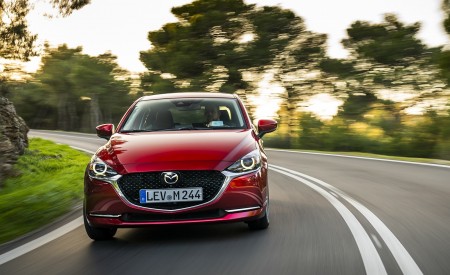 2020 Mazda2 (Color: Red Crystal) Front Wallpapers 450x275 (12)