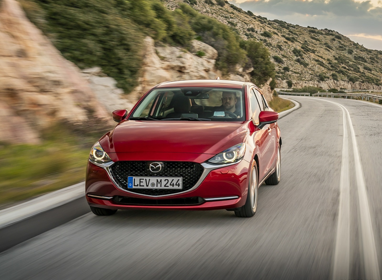 2020 Mazda2 (Color: Red Crystal) Front Wallpapers #23 of 180