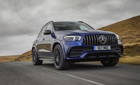 2020 Mercedes-AMG GLE 53 (UK-Spec) Front Three-Quarter Wallpapers 450x275 (1)