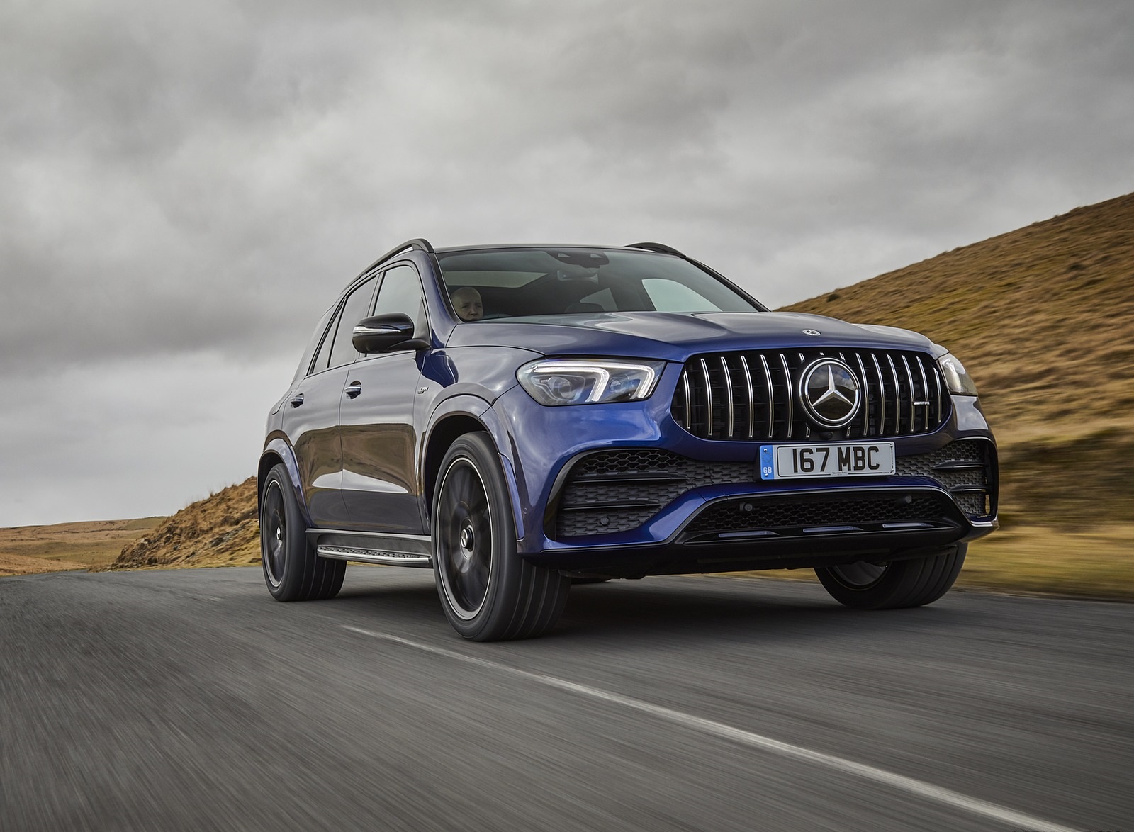 2020 Mercedes-AMG GLE 53 (UK-Spec) Front Three-Quarter Wallpapers (1)