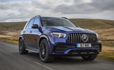 2020 Mercedes-AMG GLE 53 (UK-Spec) Front Three-Quarter Wallpapers 450x275 (4)
