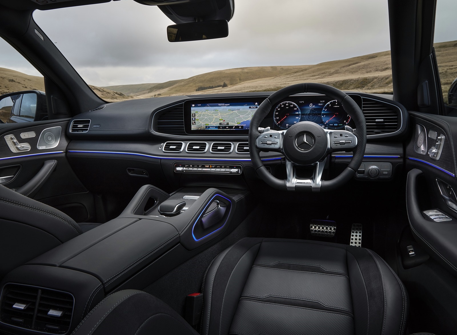 2020 Mercedes-AMG GLE 53 (UK-Spec) Interior Cockpit Wallpapers #38 of 41