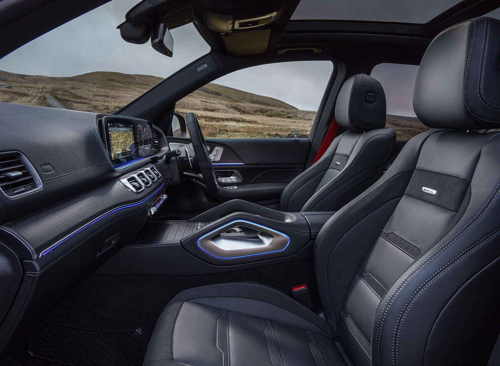 2020 Mercedes-AMG GLE 53 (UK-Spec) Interior Seats Wallpapers #35 of 41