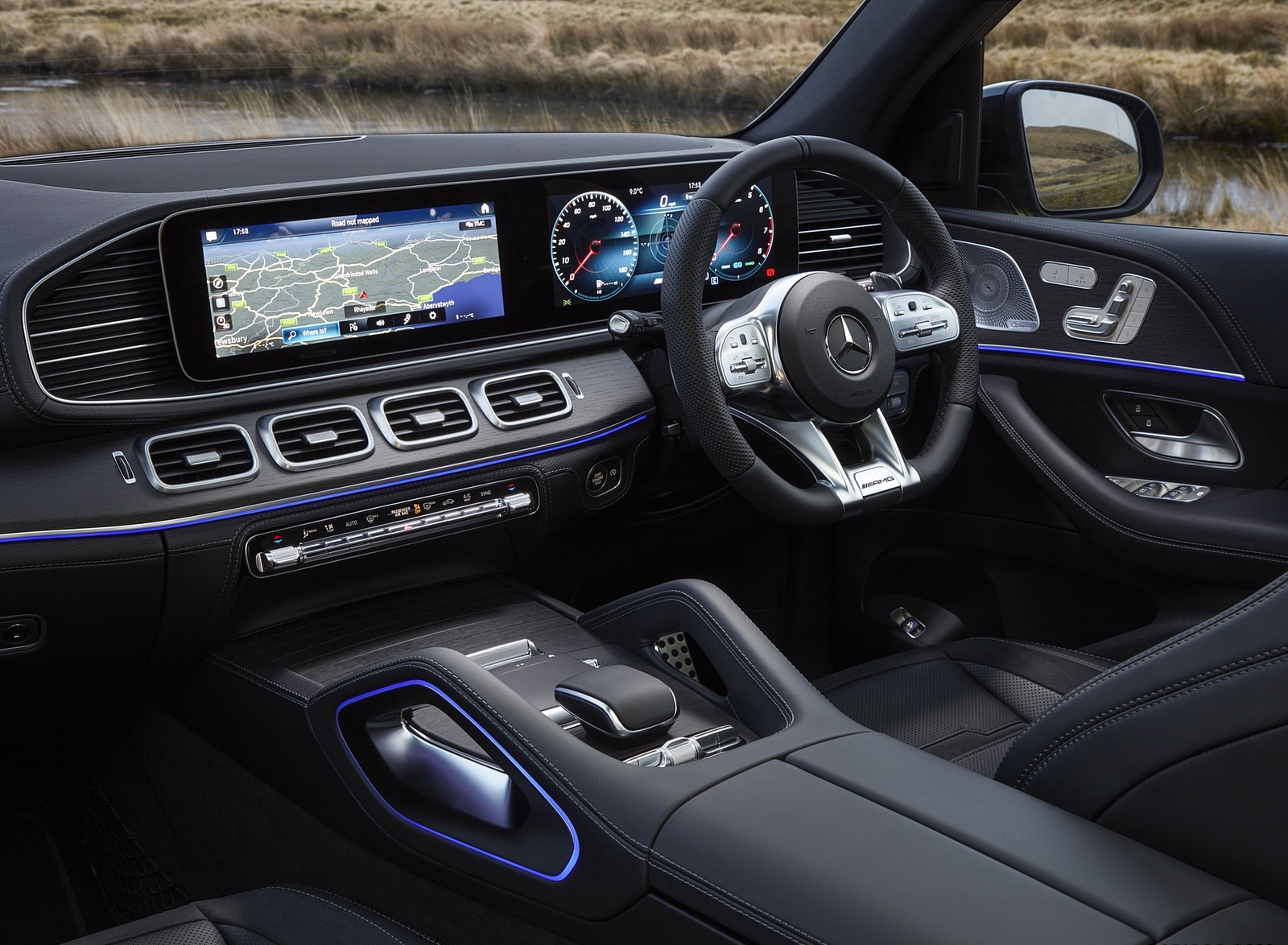 2020 Mercedes-AMG GLE 53 (UK-Spec) Interior Wallpapers #40 of 41