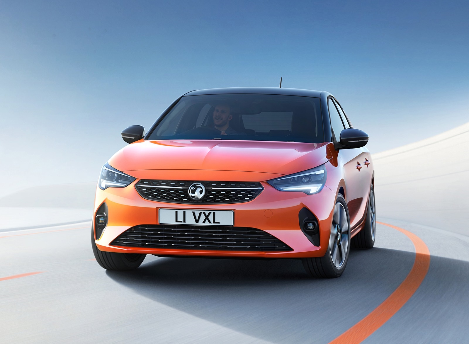 2020 Vauxhall Corsa-e Front Wallpapers (2)