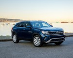 2020 Volkswagen Atlas Cross Sport SE with Technology (Color: Tourmaline Blue) Front Three-Quarter Wallpapers 150x120 (10)