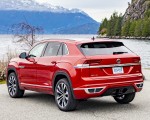 2020 Volkswagen Atlas Cross Sport SEL (Color: Aurora Red) Rear Three-Quarter Wallpapers 150x120