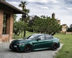 2021 Alfa Romeo Giulia GTA (Color: Montreal Green) Front Three-Quarter Wallpapers 150x120
