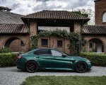 2021 Alfa Romeo Giulia GTA (Color: Montreal Green) Side Wallpapers 150x120