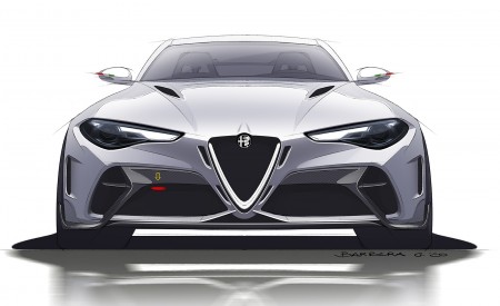 2021 Alfa Romeo Giulia Sprint GT Design Sketch Wallpapers  450x275 (73)