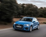 2021 Audi A3 Sportback (Color: Atoll Blue) Front Three-Quarter Wallpapers 150x120 (44)