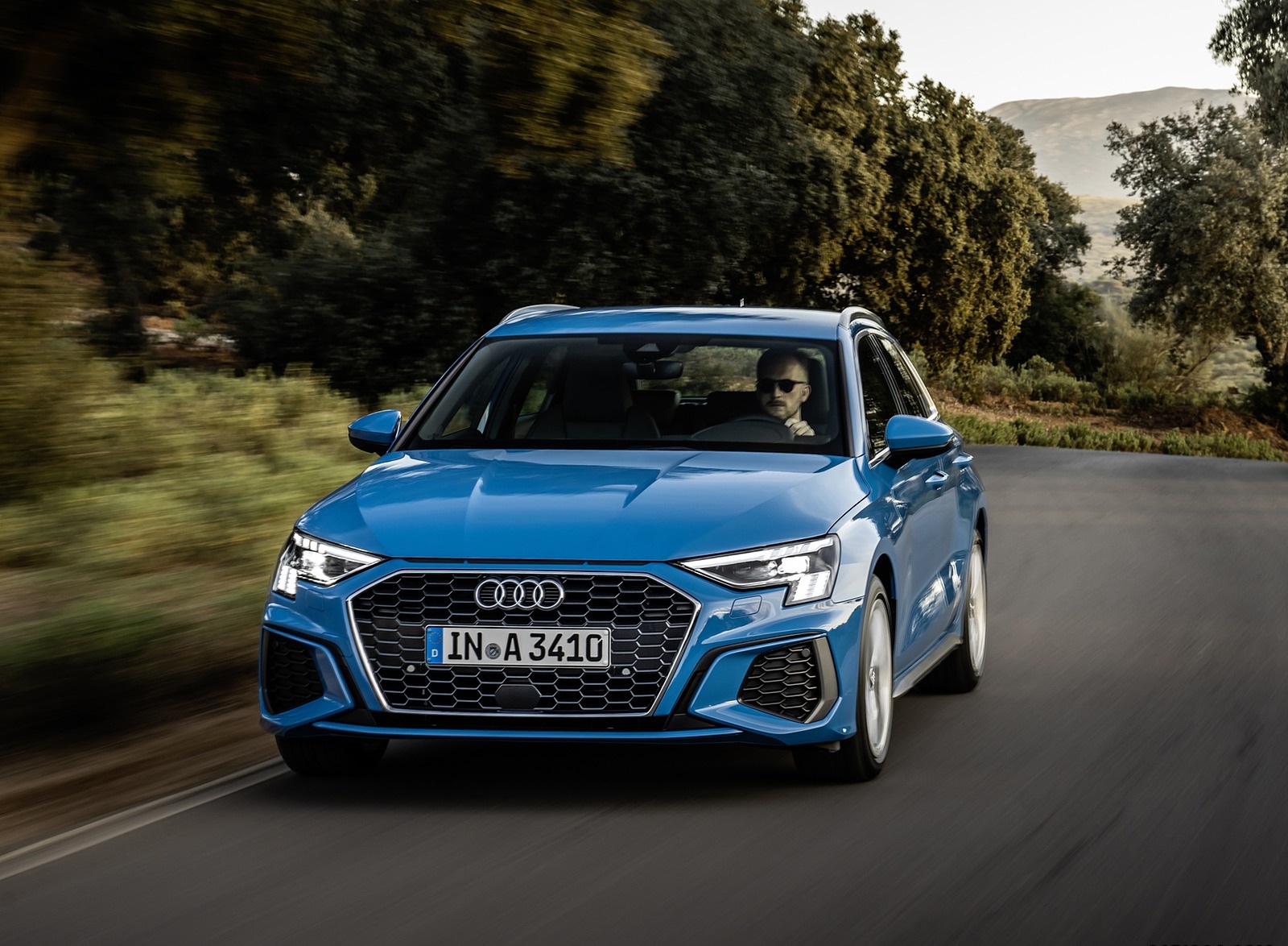 2021 Audi A3 Sportback (Color: Atoll Blue) Front Wallpapers #46 of 121