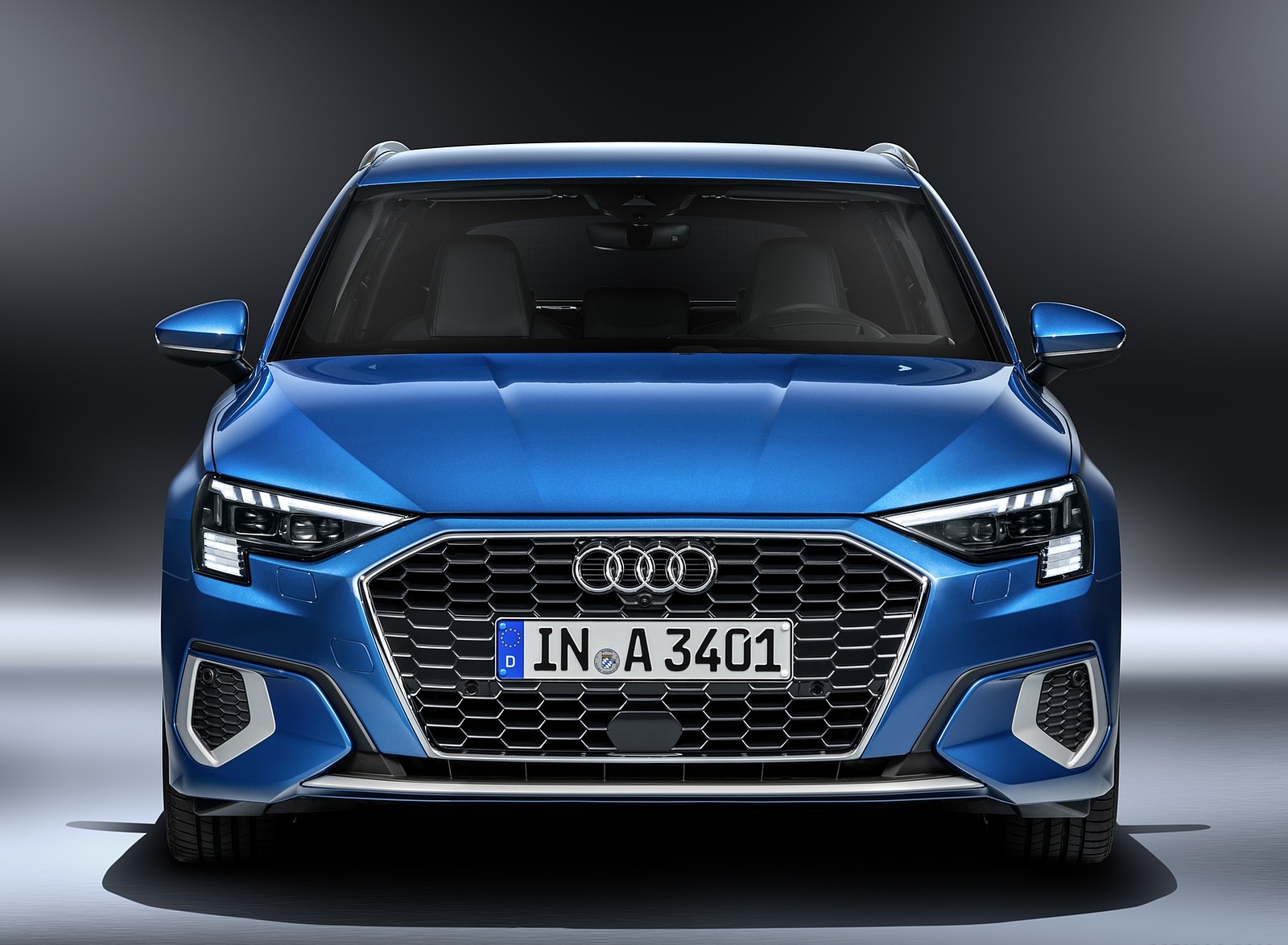 2021 Audi A3 Sportback (Color: Atoll Blue) Front Wallpapers #83 of 121