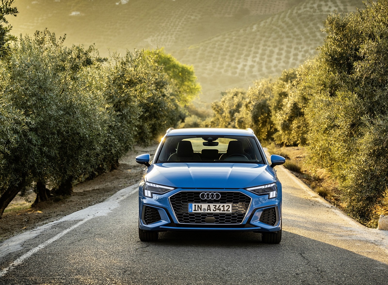 2021 Audi A3 Sportback (Color: Atoll Blue) Front Wallpapers #59 of 121