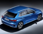 2021 Audi A3 Sportback (Color: Atoll Blue) Rear Three-Quarter Wallpapers 150x120