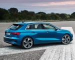 2021 Audi A3 Sportback (Color: Atoll Blue) Rear Three-Quarter Wallpapers 150x120