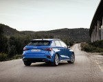 2021 Audi A3 Sportback (Color: Atoll Blue) Rear Three-Quarter Wallpapers 150x120