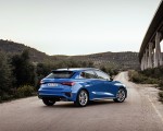 2021 Audi A3 Sportback (Color: Atoll Blue) Rear Three-Quarter Wallpapers 150x120