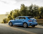 2021 Audi A3 Sportback (Color: Atoll Blue) Rear Three-Quarter Wallpapers 150x120