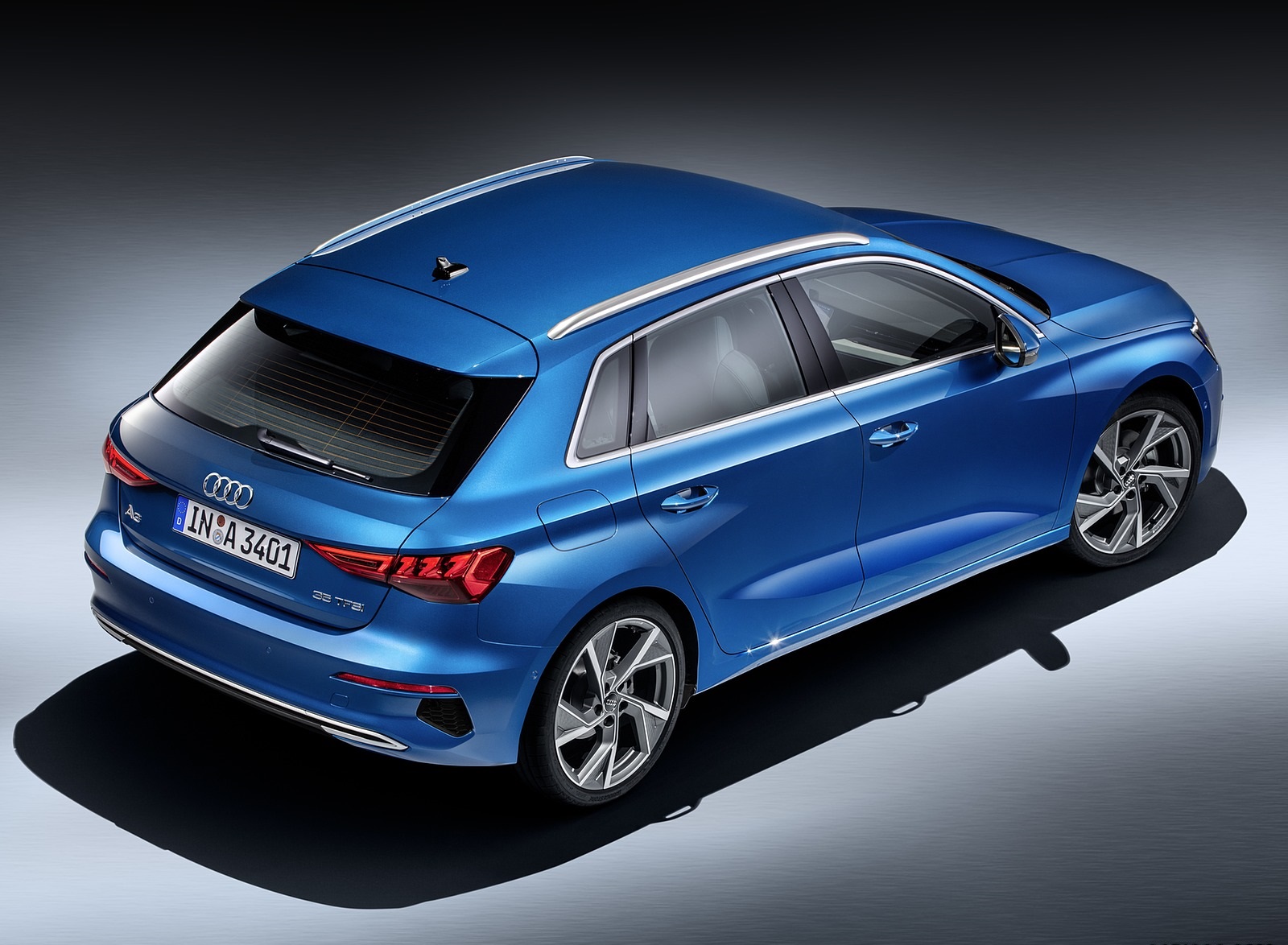2021 Audi A3 Sportback (Color: Atoll Blue) Rear Three-Quarter Wallpapers #85 of 121