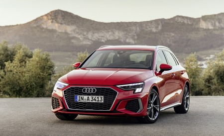 2021 Audi A3 Sportback (Color: Tango Red) Front Wallpapers 450x275 (6)