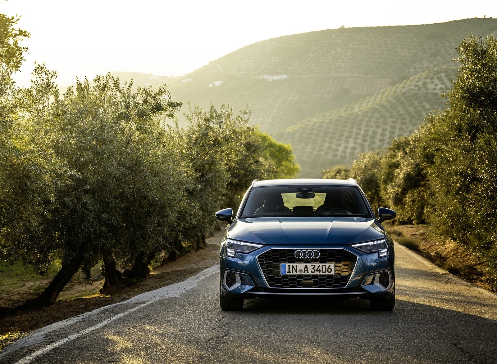 2021 Audi A3 Sportback (Color: Turbo Blue) Front Wallpapers #27 of 121