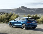 2021 Audi A3 Sportback (Color: Turbo Blue) Rear Three-Quarter Wallpapers 150x120 (29)