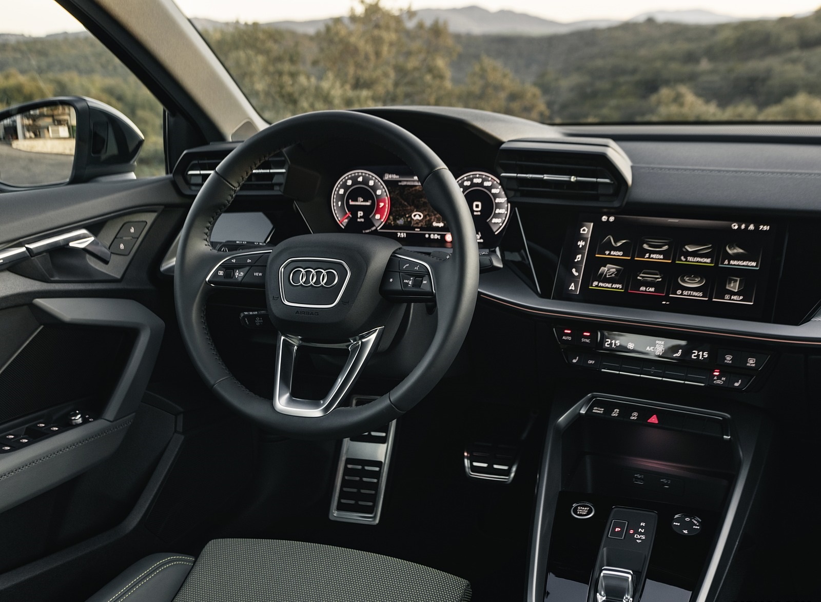 2021 Audi A3 Sportback Interior Wallpapers #68 of 121
