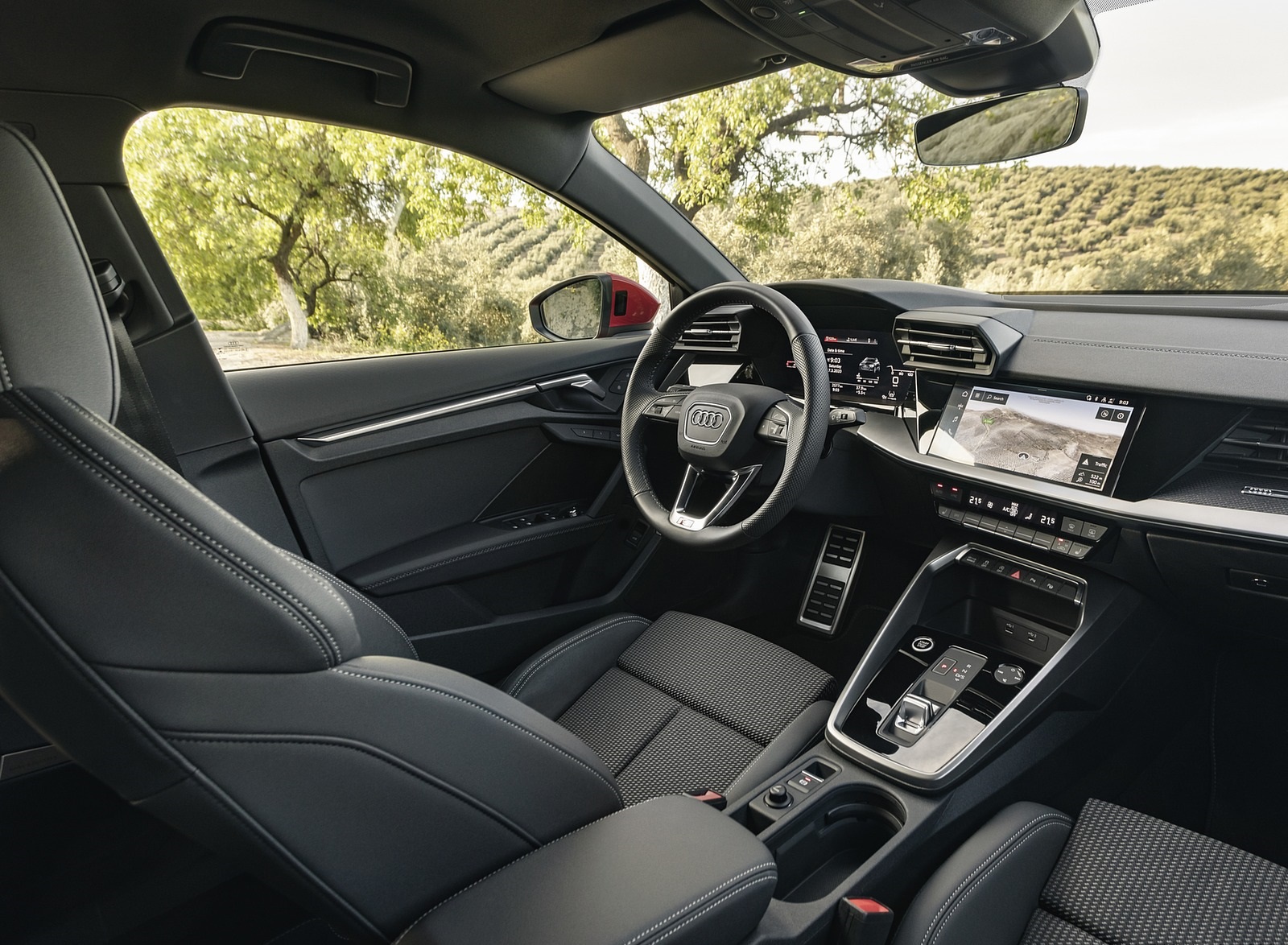 2021 Audi A3 Sportback Interior Wallpapers #17 of 121